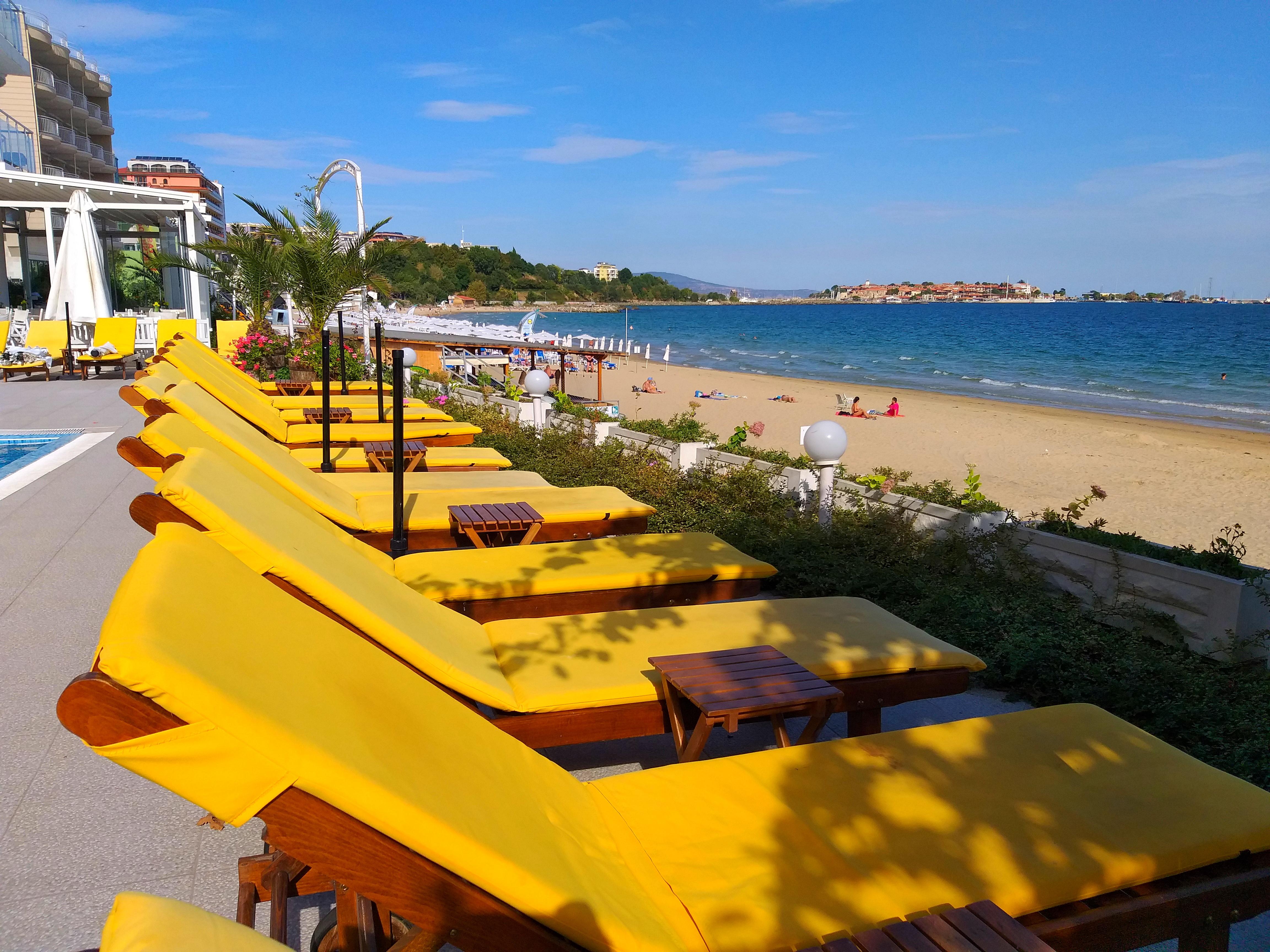 Aphrodite Beach Hotel Nesebar Exterior foto