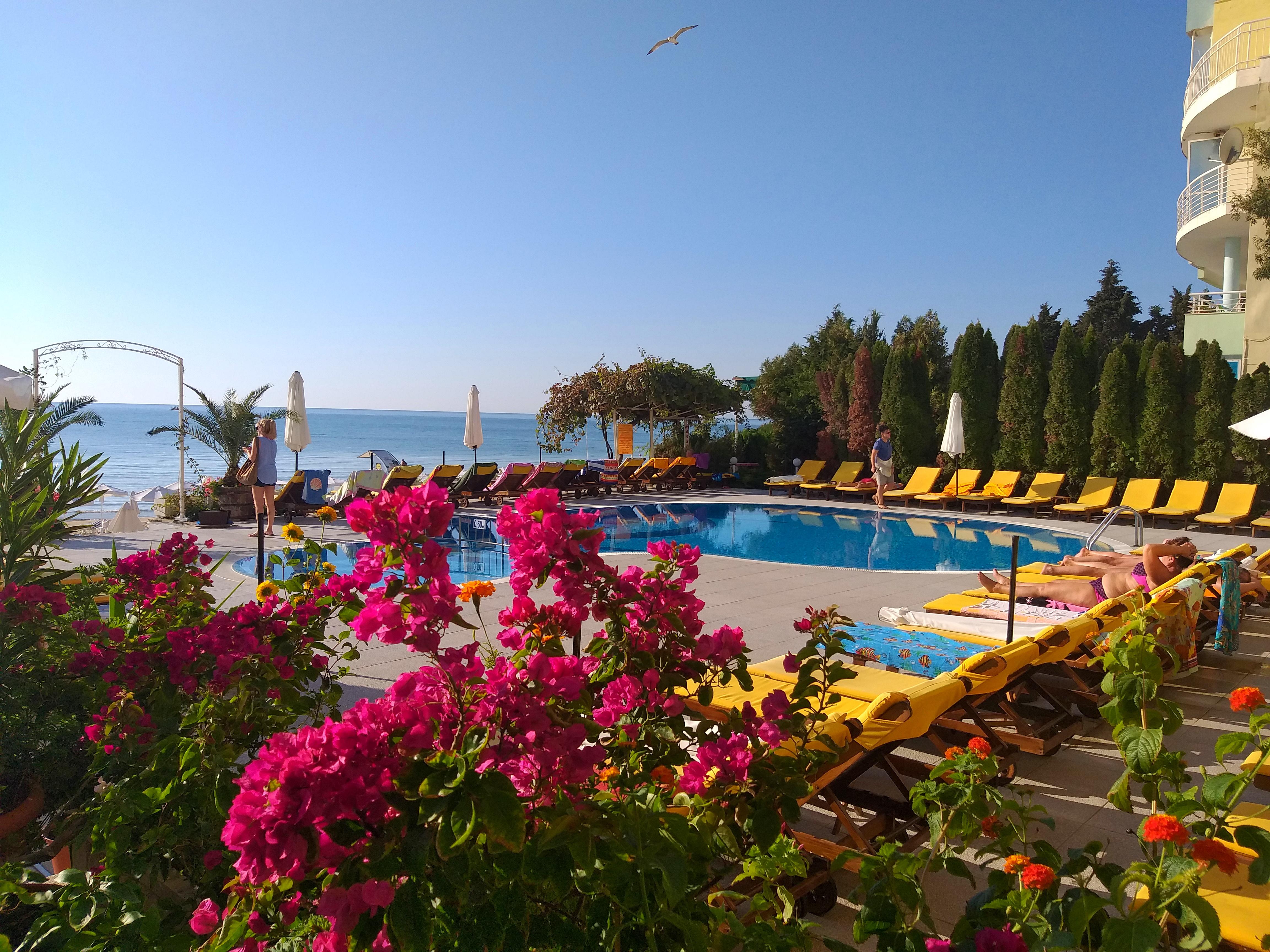 Aphrodite Beach Hotel Nesebar Exterior foto